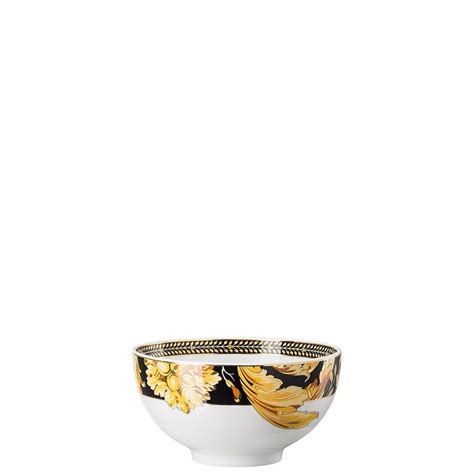 suppenschale vanity asia versace by rosenthal|rosenthal Versace black.